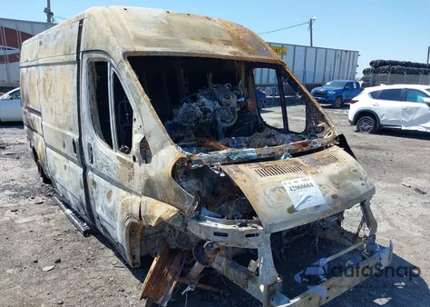 2019 Ram Promaster 2500 High Roof 159 Wb z USA, uszkodzony, nr VIN 3C6TRVDGXKE519128